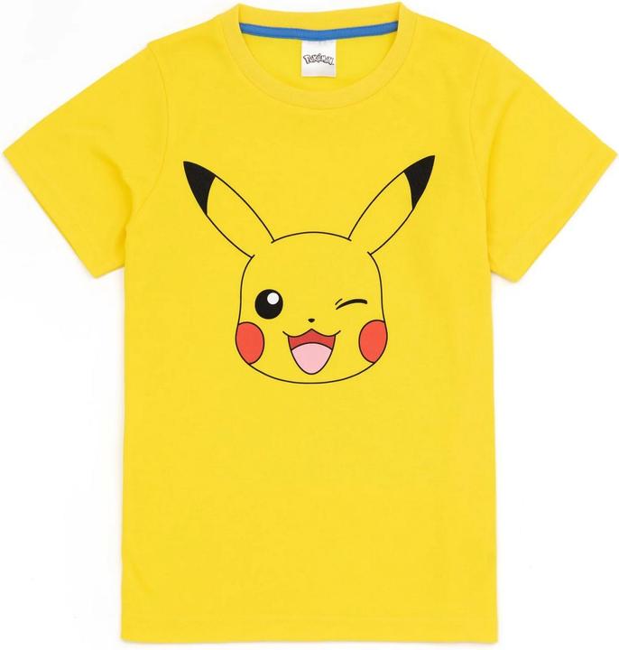 Actual product image Pokémon Childrens/Kids Face Short Pyjama Set (Pack of 2) (110)