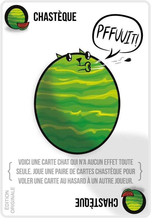 Actual product image Asmodée Exploding Kittens (French)