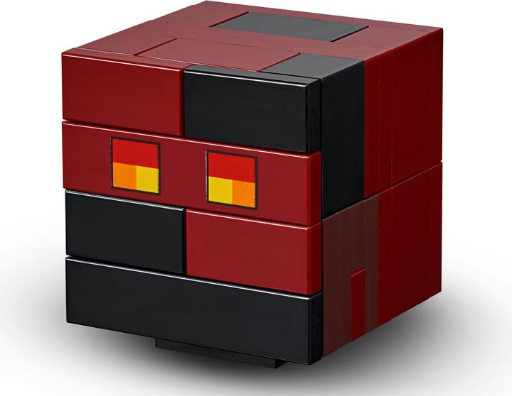 Produktbild LEGO Skelett mit Magmawürfel (21150, LEGO Minecraft)