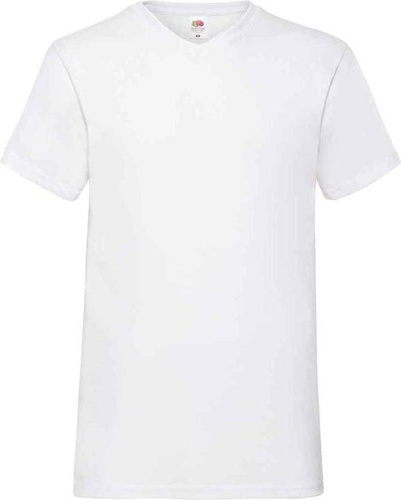 Actual product image Fruit of the Loom Unisex Adult Valueweight V Neck T-Shirt (M)