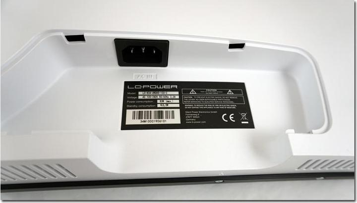 Actual product image LC-Power LC-M34-UWQHD-100-C (3440 x 1440 pixels, 34")