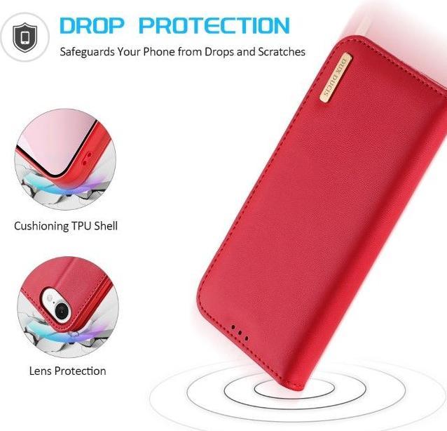 Produktbild Dux Ducis Hivo Series Leder Bookcover Hülle (Apple iPhone 16e)