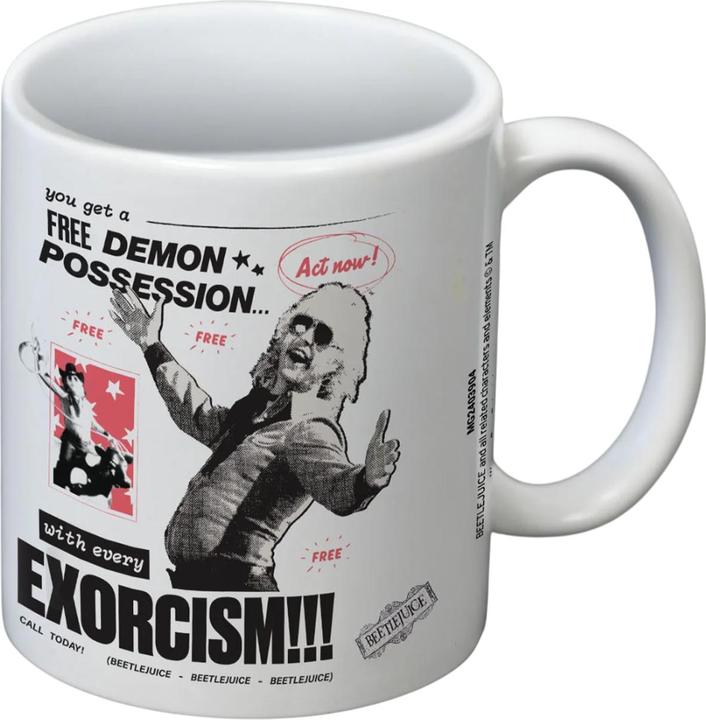 Actual product image Beetlejuice Exorcism Mug (315 ml, 1 x)