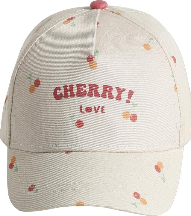 Actual product image Vertbaudet Girls cap, cherries