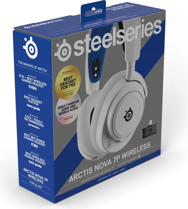 Actual product image SteelSeries Arctis Nova 7P (Wireless, Cable)