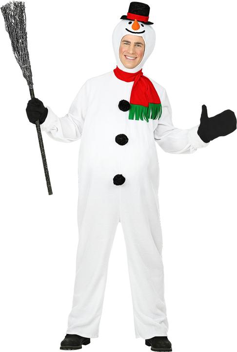 Immagine prodotto Widmann SNOWMAN (tuta con pancione, copricapo con maschera, guanti, sciarpa), S (S)