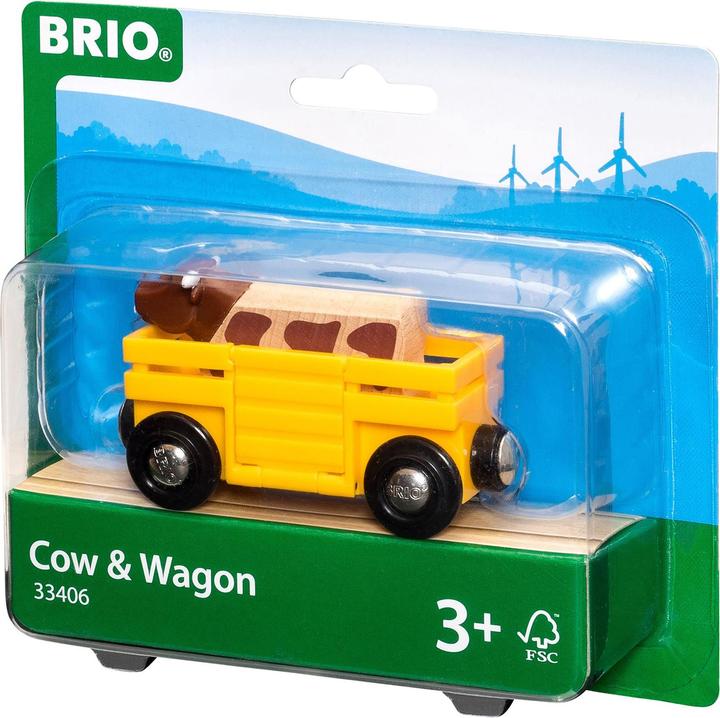 Produktbild Brio Tierwagen mit Kuh