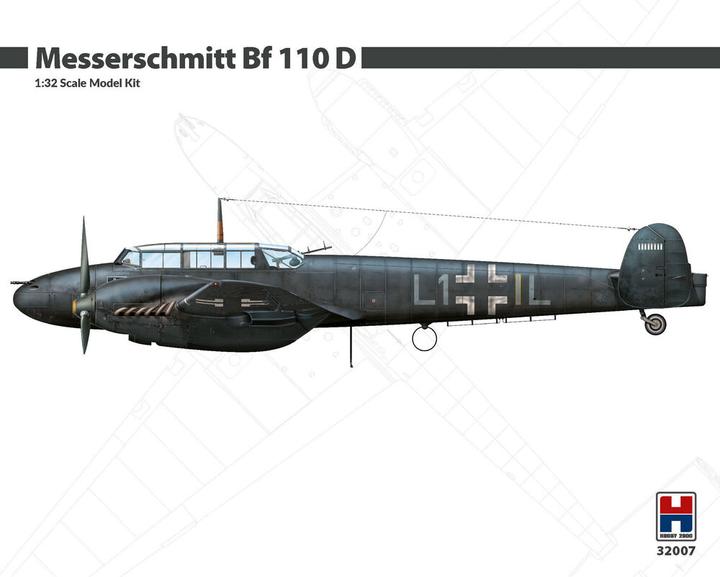 Image du produit Hobby 2000 Messerschmitt Bf 110 D
