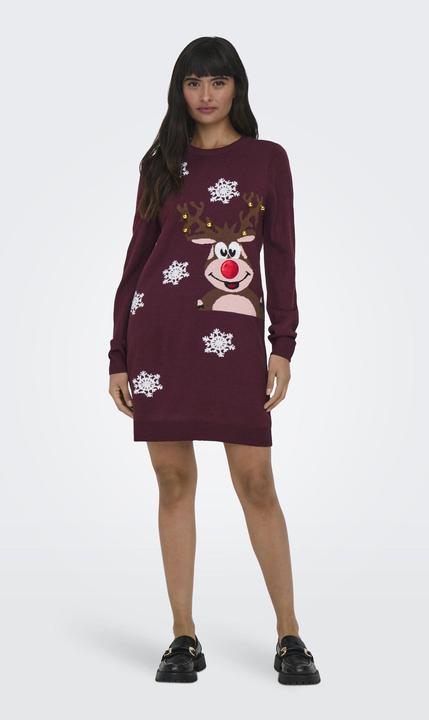 Actual product image Only Christmas print dress (S)