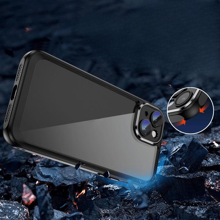 Image du produit Cover-Discount iPhone 15 Plus - étui avec protection pour appareil photo noir (Apple iPhone 15 Plus)