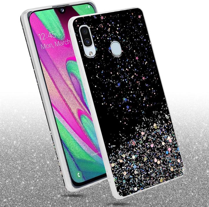 Produktbild Cadorabo TPU Cover funkelnder Glitter (Samsung Galaxy A40)