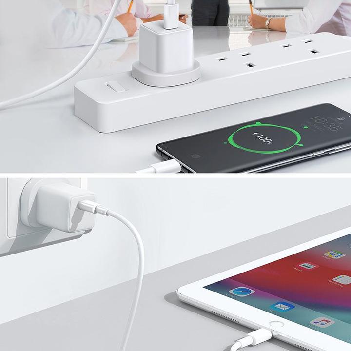 Immagine prodotto Joyroom Caricatore da parete veloce USB Tipo C 25W 3A con spina UK (25 W)