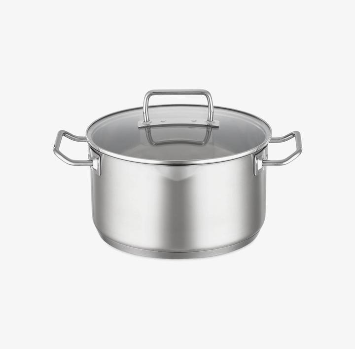 Image du produit Rösle Casserole EXPERTISO gris acier (24 cm, Casserole, Acier inoxydable)