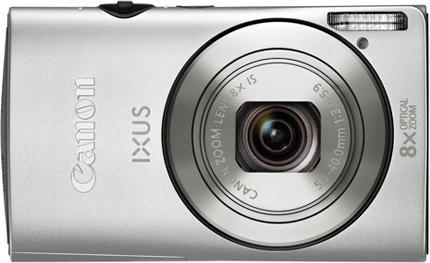 Canon IXUS 230 HS, 12MP, 8x zoom, FullHD-films, zilver (1/2,3'')