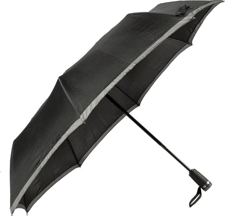 Noir avec bord argenté