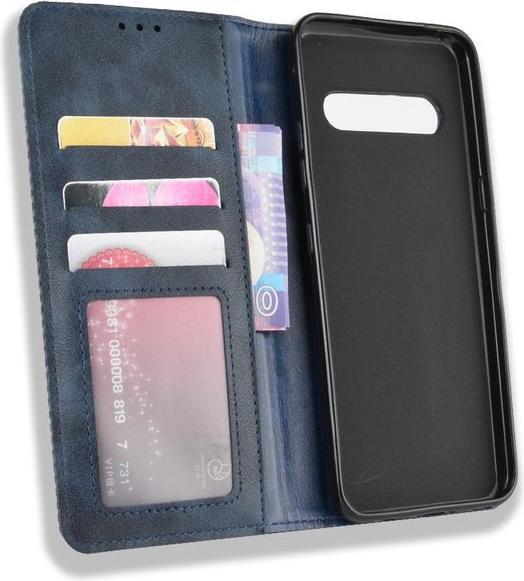 Produktbild MU Classic Retro Leder Bookcover Series (LG V60 ThinQ 5G)