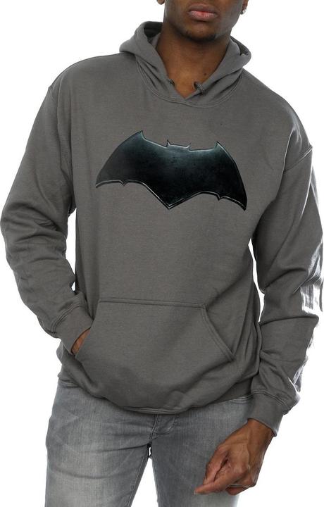 Immagine prodotto Justice League Movie Batman Emblem Felpa con Cappuccio Uomo (XXL)