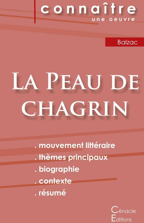 Actual product image Fiche de lecture La Peau de chagrin de Balzac (Analyse littraire de rfrence et rsum complet) (French, Honoré de Balzac, 2022)