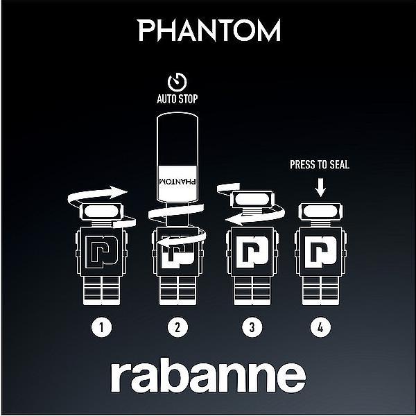 Actual product image Paco Rabanne Phantom Intense Eau De Parfum Refill 200ml (Eau de parfum, 200 ml)