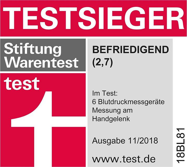 Produktbild Omron Rs6 (Blutdruckmessgerät Handgelenk)