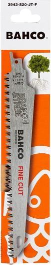 Image du produit Bahco Lame de scie droite, 200mm, 7TPI, dents japonaises, pour couper des branches de 25-75mm