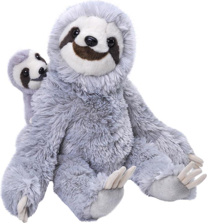 Actual product image Wild Republic Weild Republic Mom Baby Sloth (25 cm)