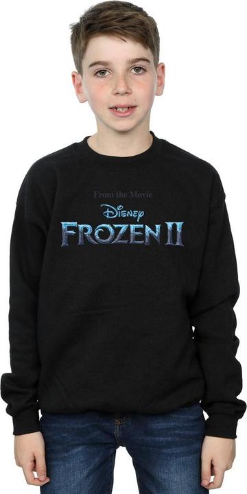 Actual product image Disney Boys Frozen 2 Movie Logo Sweatshirt (140, 146)