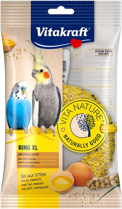 Actual product image Vitakraft Vita Nature® Ring XL for parakeets (0.07 kg)