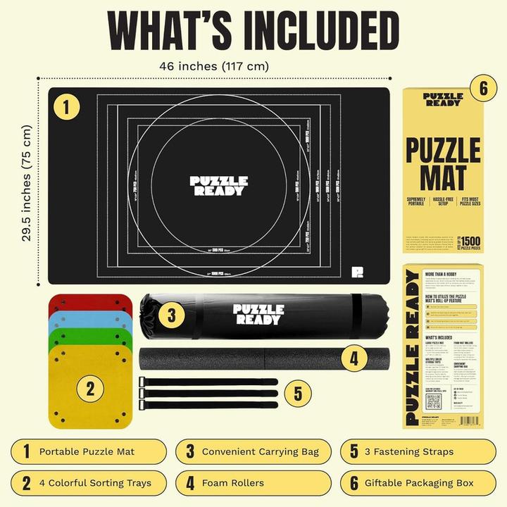 Produktbild Puzzle Ready Roll Up - Palapelimatto (1500 Teile)