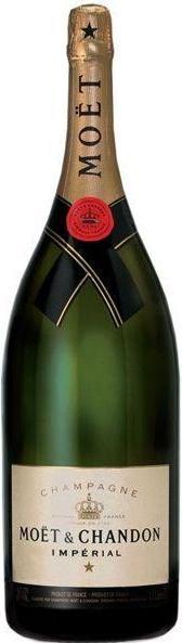 Produktbild Moët & Chandon Jeroboam Brut Imperial Champagne in Holzkiste (1 x 300 cl)
