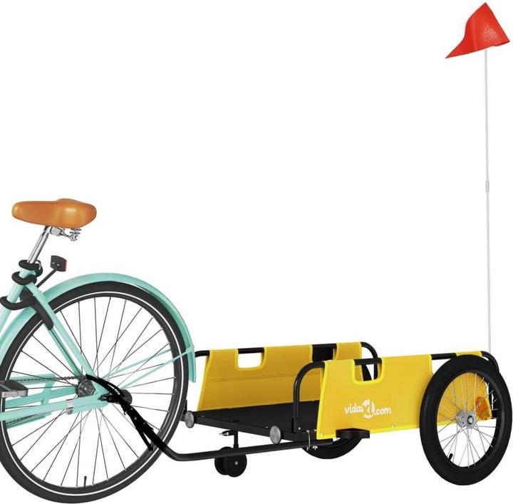 Image du produit VidaXL Fahrradanhänger Oxford-Gewebe & Eisen