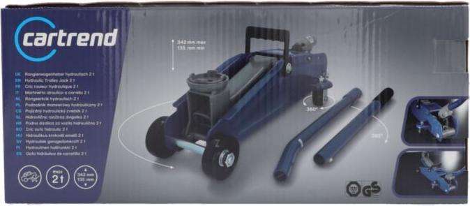 Actual product image Cartrend Shunting car jack