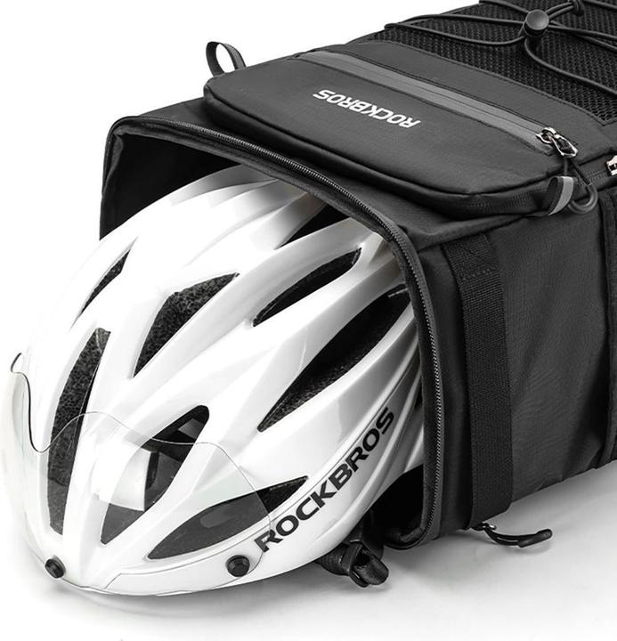 Actual product image Rockbros Waterproof Backpack with Cooling 14l - Black (14 l)