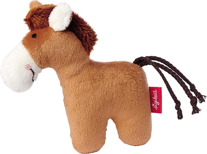 Immagine prodotto Sigikid Mini cavallo a sonagli marrone, stelle rosse
