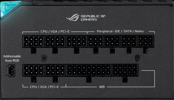 Actual product image ASUS PSU Thor 850W Platinum II (850 W)
