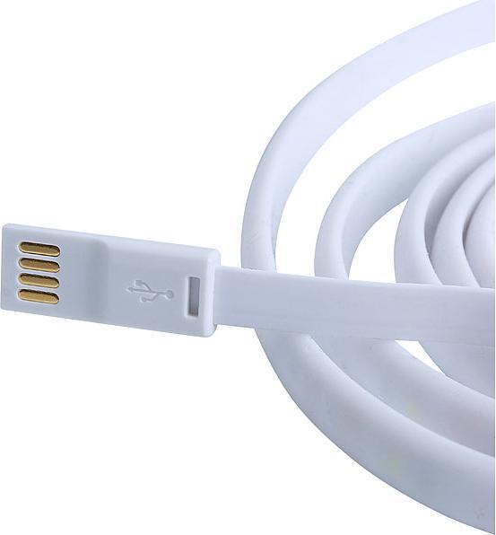 Produktbild Lunartec 2in1-Outdoor-USB-LED-Lichtschlauch, 90 LEDs, 630 lm, weiss, IP67, 3 m (1.84 m)