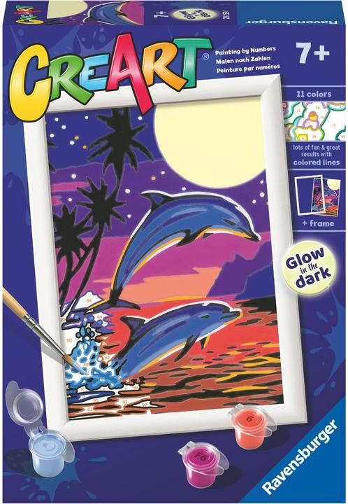 Produktbild Ravensburger CreArt Dolphin Adventures