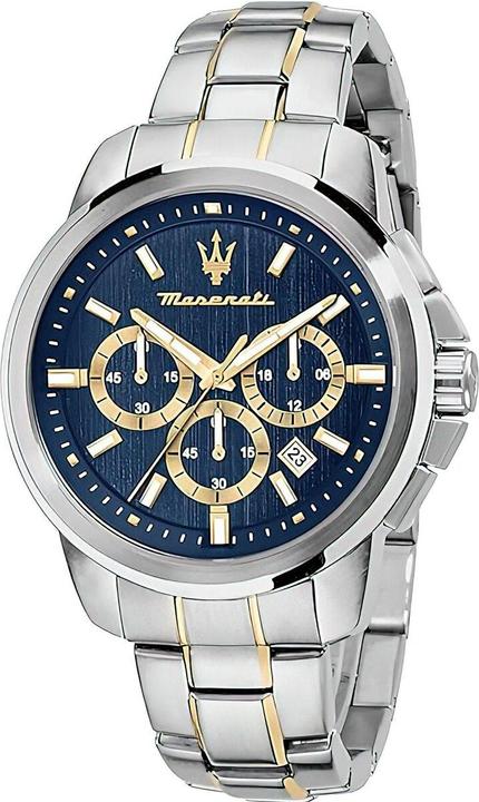 Produktbild Maserati Quarz Armbanduhr R8873621039 Silber Gehäusematerial=Edelstahl Material (Analoguhr, 44 mm)