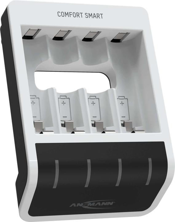 Produktbild Ansmann Comfort Smart Ladegerät (1 Stk., AAA, AA, 800 mAh, Ladegerät inkl. Akku)