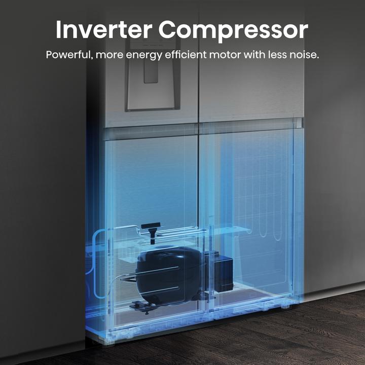 Immagine prodotto Hisense Hise Sideb RS818N4TIE E inox (632 l)