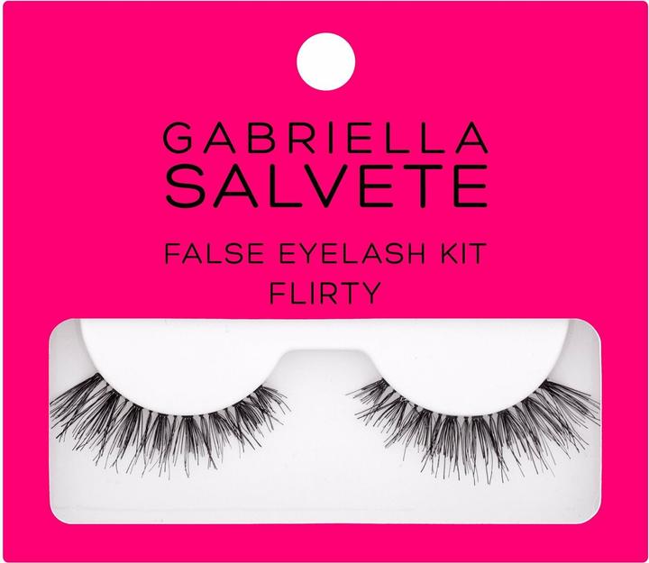 Gabriella Salvete Flirty False Eyelash Kit - False eyelashes with glue - (Künstliche Wimpern)