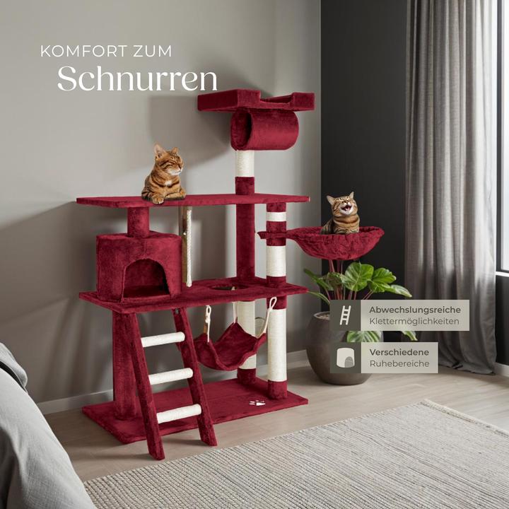 Image du produit tectake Marcel (141 cm, Vin rouge)