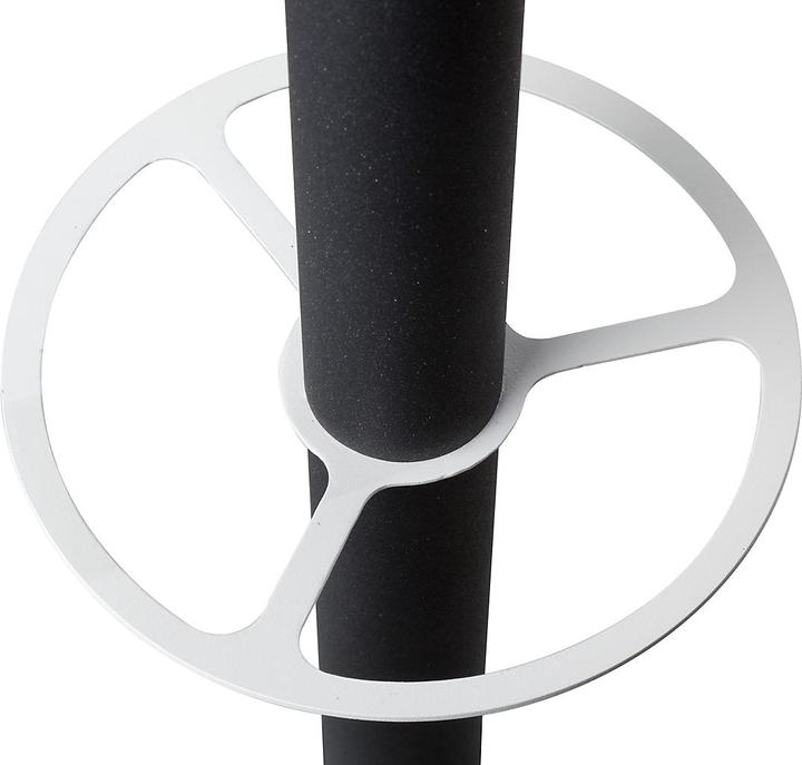 Actual product image Paperflow Table partition for team desks, width 1600 mm, white cover.