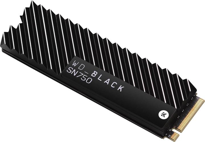 Image du produit WD Black SN750 Gaming avec Heatsink (500 Go, M.2 2280)