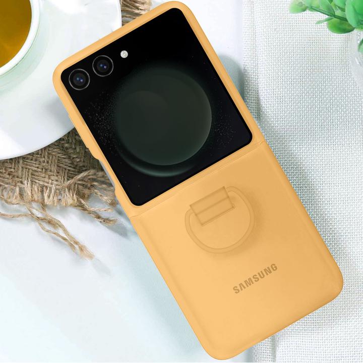 Image du produit Samsung Etui en silicone avec anneau (Samsung Galaxy Z Flip5)