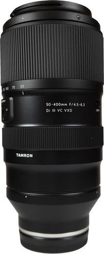 Actual product image Tamron AF 50-400mm F/4.5-6.3 Di III VC VXD (Sony E, APS-C / DX, full size)