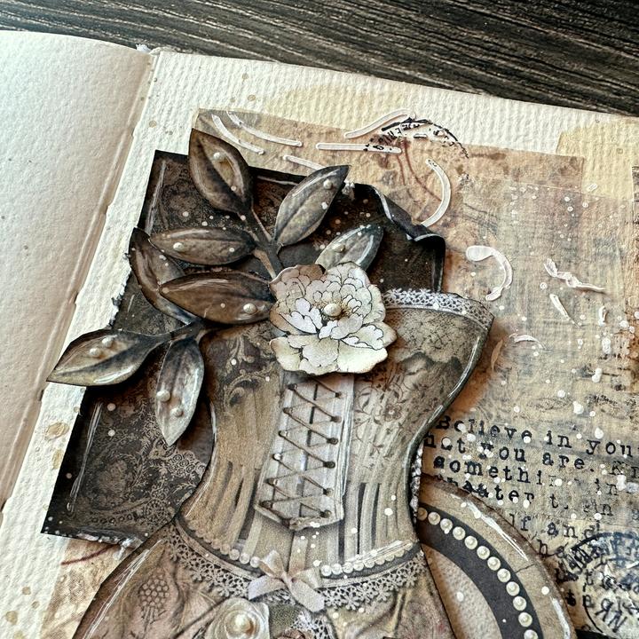 Produktbild Stamperia Schablone "Old Lace - Flowers"
