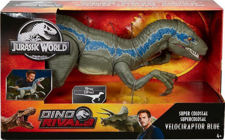 Actual product image Jurassic World Giant dinosaur Velociraptor