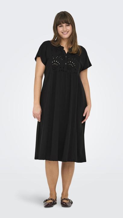 Produktbild Only Normal geschnitten Mandarin Kragen Midikleid Kleid (L)