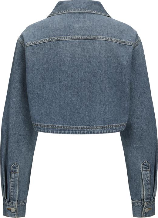 Produktbild JJXX Normal geschnitten Hemdkragen Tief angesetzte Schulter Jeanshemd Jeanshemd (L)